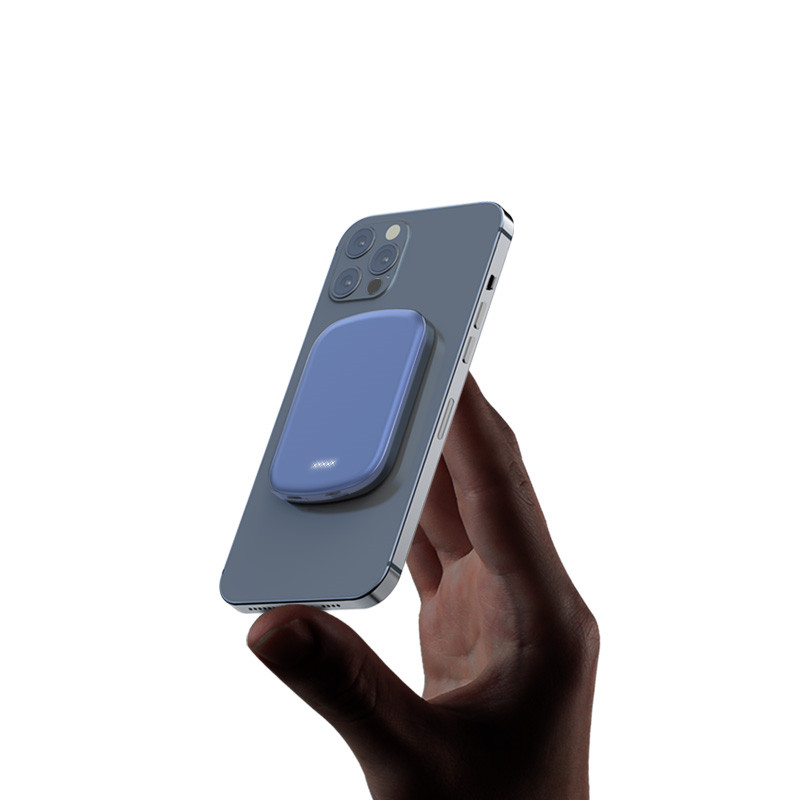 Magnetic Wireless Portable Power Bank 10000mAh – Fast Charging MagSafe Compatible Battery Pack with LED Display for iPhone, Android & USB Devices