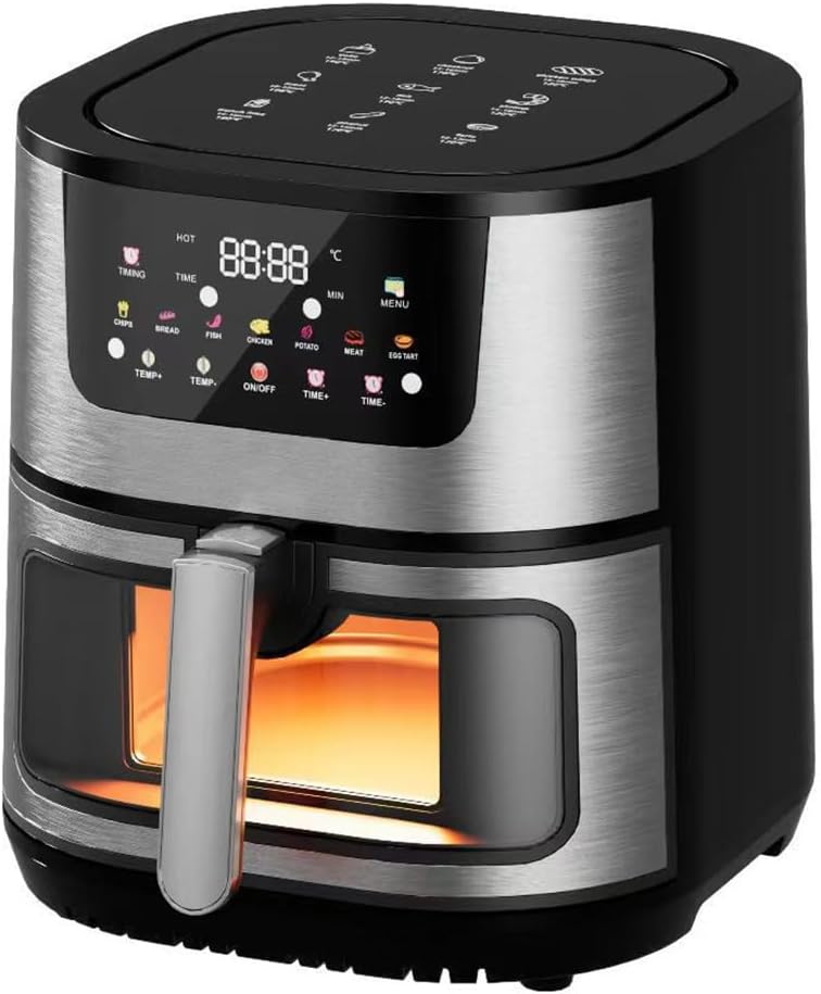 15L Large Capacity Air Fryer | Household Multi‑Function Smart Oil‑Free Cooker