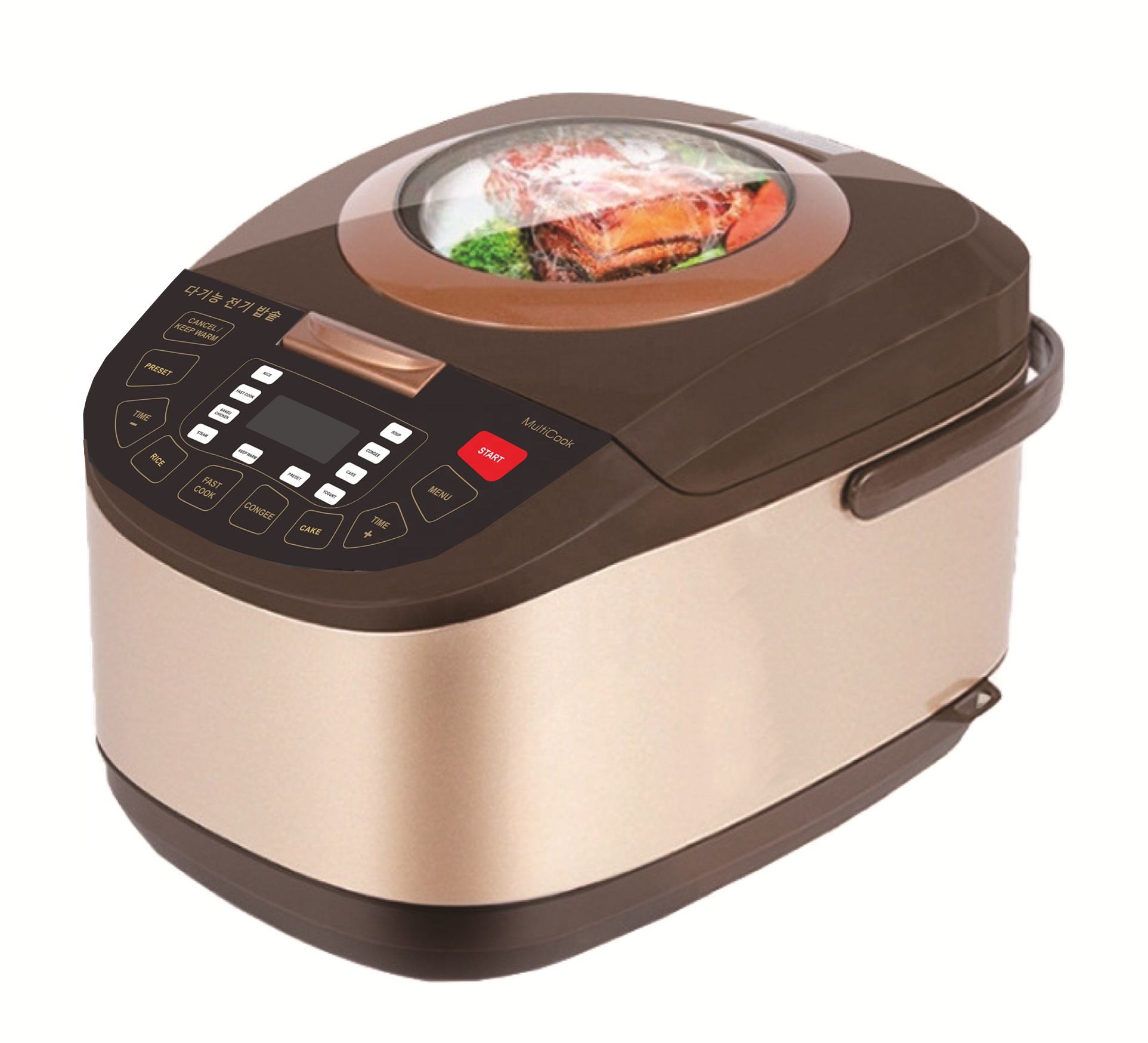 5L Smart Multi‑Function Automatic Electric Digital Rice Cooker | Silver Crest Keep Warm Household Cooker
