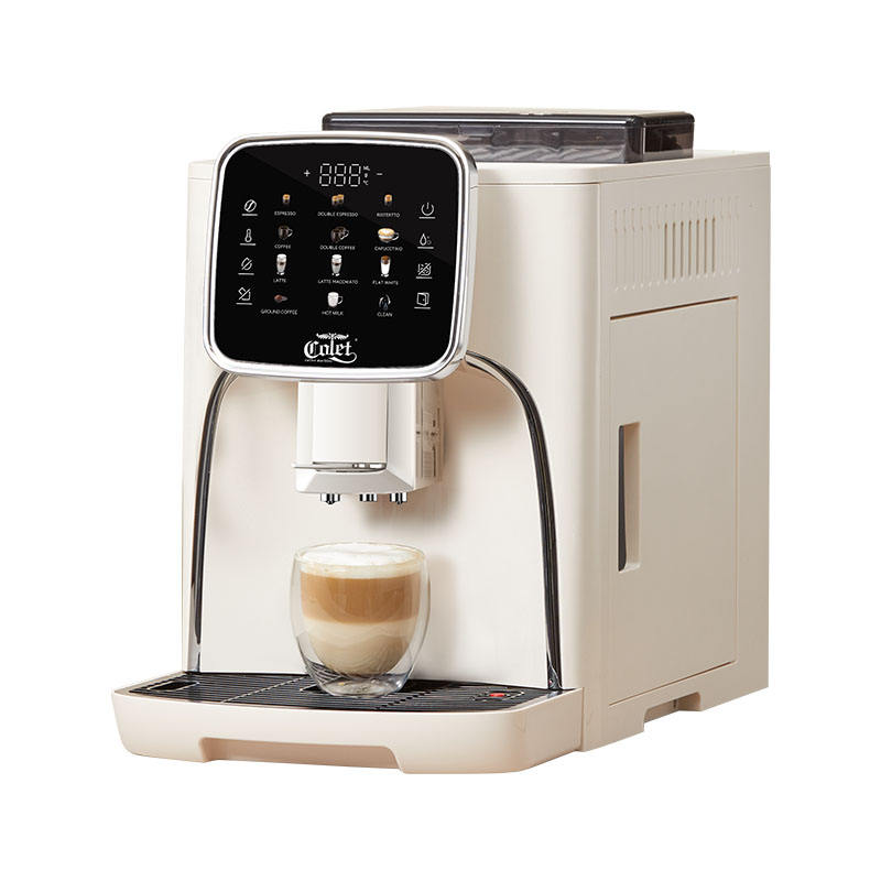 Fully Automatic Coffee Machine | 10 Drinks One‑Touch, Dual Cup Cappuccino & Espresso Maker