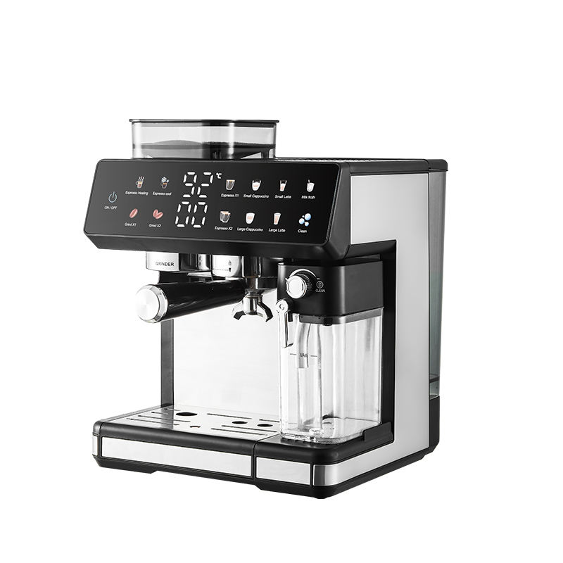 Fully Automatic Coffee Machine | Digital Touch Screen Espresso Maker for Home & Commercial Use