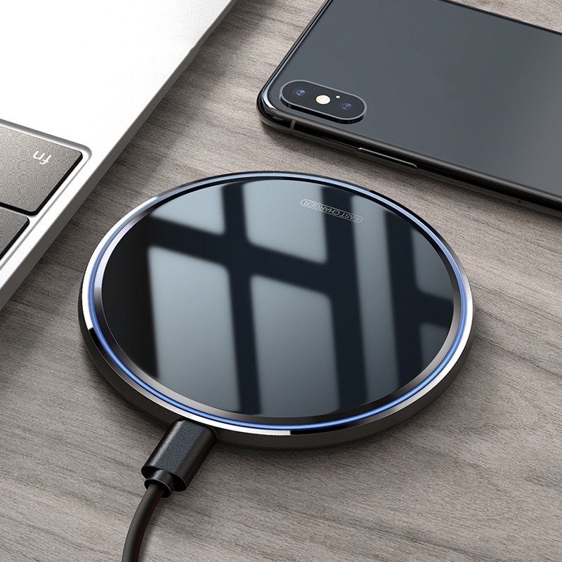 Cross-Border 10W Mirror Wireless Charger | Fast Charge Stand