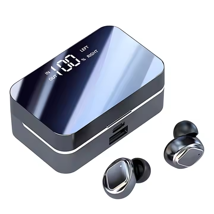 Wireless Earphones S30 TWS BT 5.4 | Gaming Headset HiFi In‑Ear Earbuds with LED Light & Touch Control