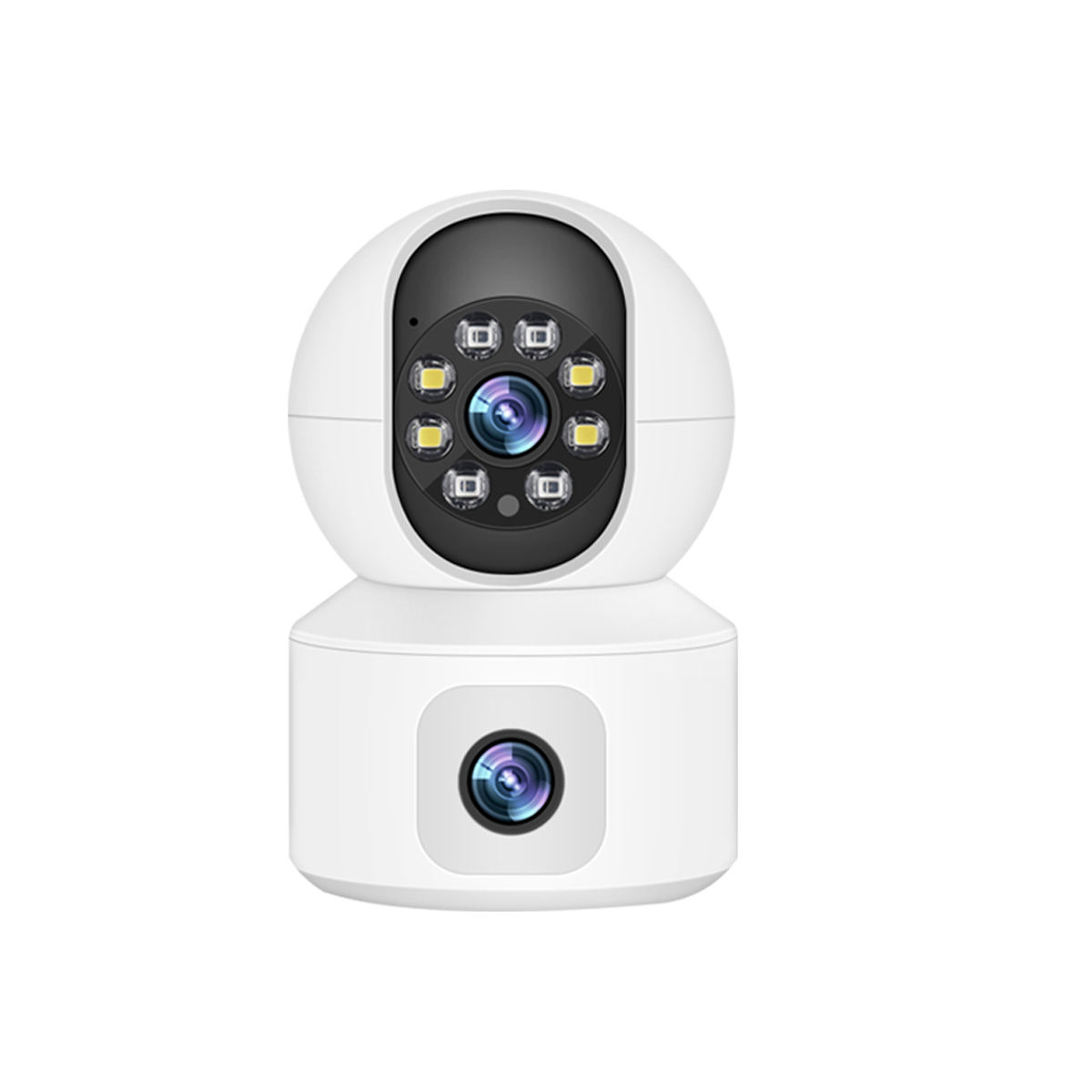 Home Security CCTV Dual Lens 6MP WiFi Camera | PTZ Auto Tracking Baby Monitor & Smart Surveillance System
