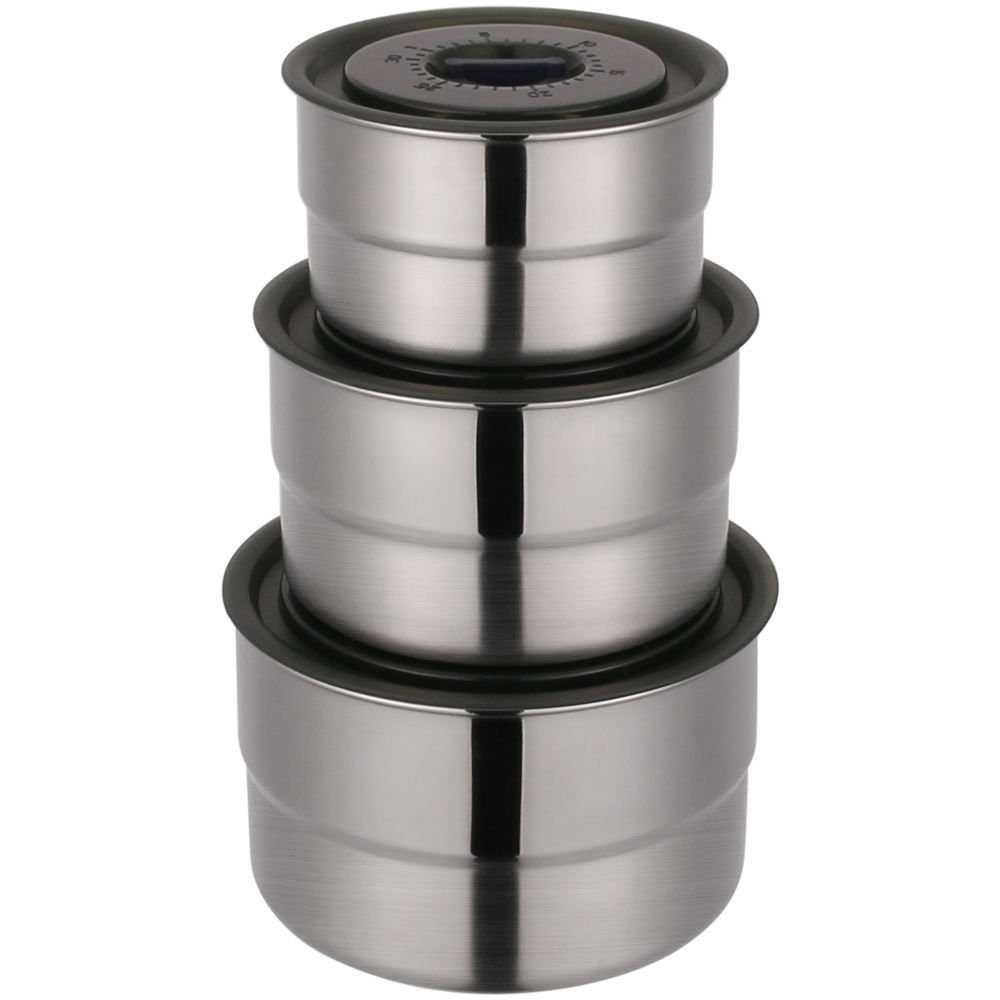 Stainless Steel Insulated Food Warmer – Heatable Kitchen Hot Pot Lunch Box Storage Container