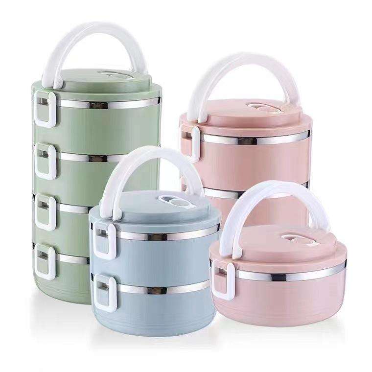 Insulated Stainless Steel Lunch Box – Wholesale 3-Tier Large Capacity Multi-Functional Food Storage Container