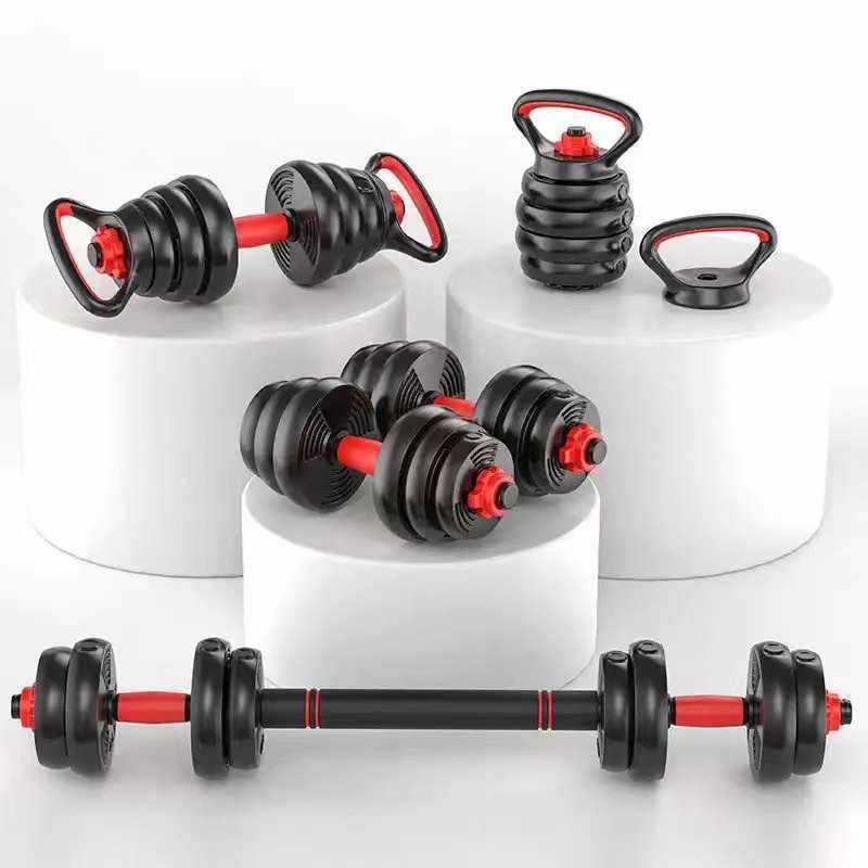 Hot Selling 2-in-1 Adjustable Dumbbell Barbell Set 40KG | Home Gym Fitness Equipment for Strength Training