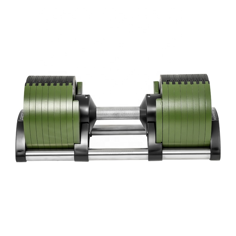 In Stock Adjustable Dumbbell Set Custom Fitness Equipment | Home Gym Gym Weight Training Free Weights for Strength & Muscle Building