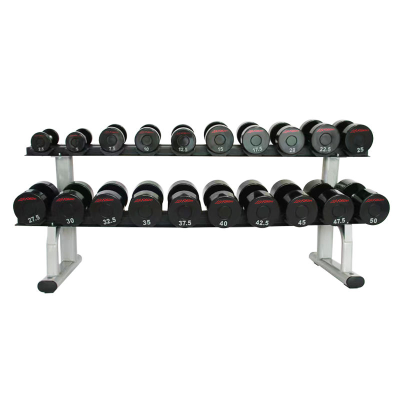 Top Sale Adjustable Dumbbell Set 2.5–50KG CPU Coated Round Head | Cast Iron Rubber Gym Equipment for Strength Training - Image 3