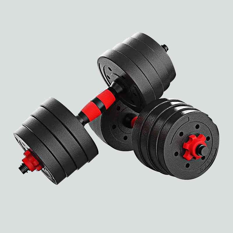 4-in-1 Adjustable Dumbbell & Barbell Set – 10KG/20KG/30KG/40KG Multi-Functional Weight Lifting Fitness Equipment for Home Gym
