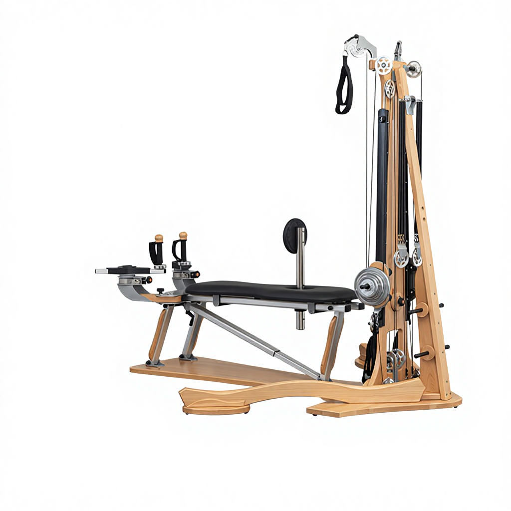 Zen Soft Pilates Rotating Machine – Maple Wood Women’s Shaping Fitness Equipment for Yoga Studio & Gym Use