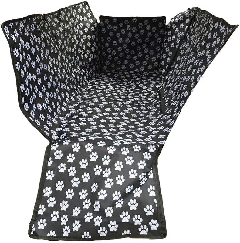 Niupaite Oxford Cloth Back Seat Cover & Trunk Mat Protector for Dogs and Cats – Vehicle Car Interior Protection for Pets