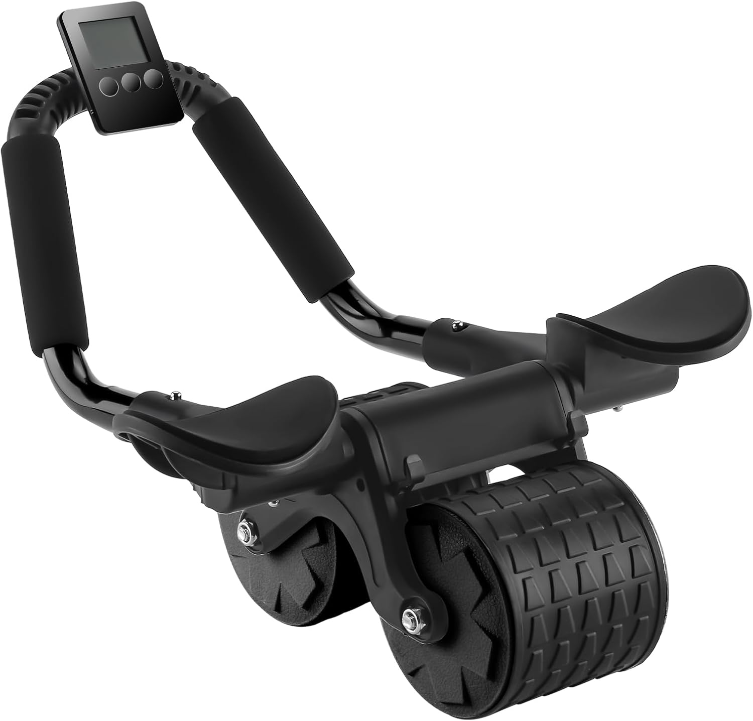 Elbow Support Automatic Rebound Ab Roller – Abdominal Exercise Machine & Core Strengthening Trainer