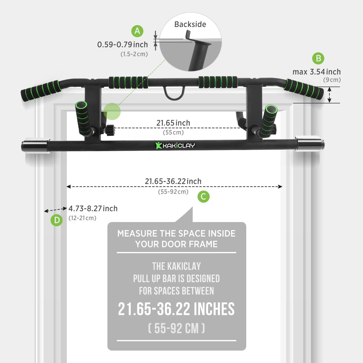 2026 Upgrade Multi-Grip Pull Up Bar – Smart Larger Hooks Technology – USA Original Patent – Designed, Shipped & Warranty - Image 5
