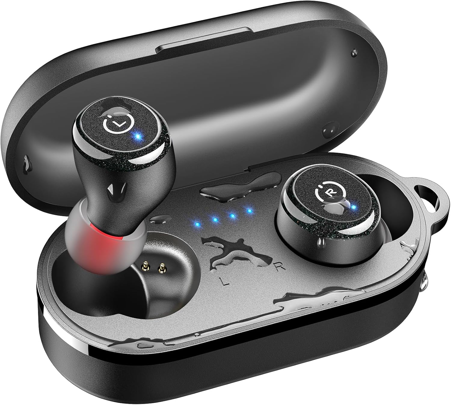 T10 Wireless Earbuds Bluetooth 5.3 – App Customize EQ – Ergonomic Design – 55H Playtime – Wireless Charging Case – IPX8 Waterproof – New Version - Buy Online at SimraCart