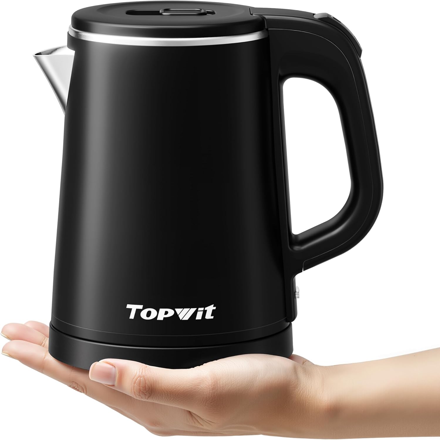 0.8L Small Electric Kettle – Portable Travel Kettle Stainless Steel – 800W Fast Boiling – Auto Shut Off & Boil Dry Protection – Tea Kettle for Home Office Hotel Dorm - Buy Online USA | SimraCart