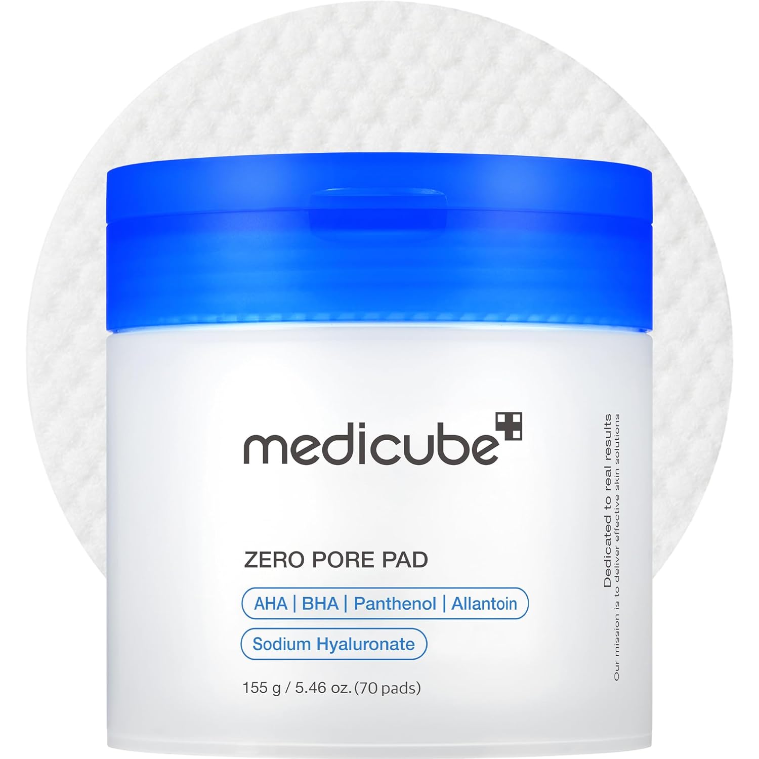 Toner Pads Zero Pore Pad 2.0 – Dual Textured Facial Pad for Exfoliation and Pore Care – 4.5% AHA Lactic Acid, 0.45% BHA Salicylic Acid – Ideal for All Skin Types – Korean Skin Care – 70 Pads (1 Pack) - Buy Online at SimraCart