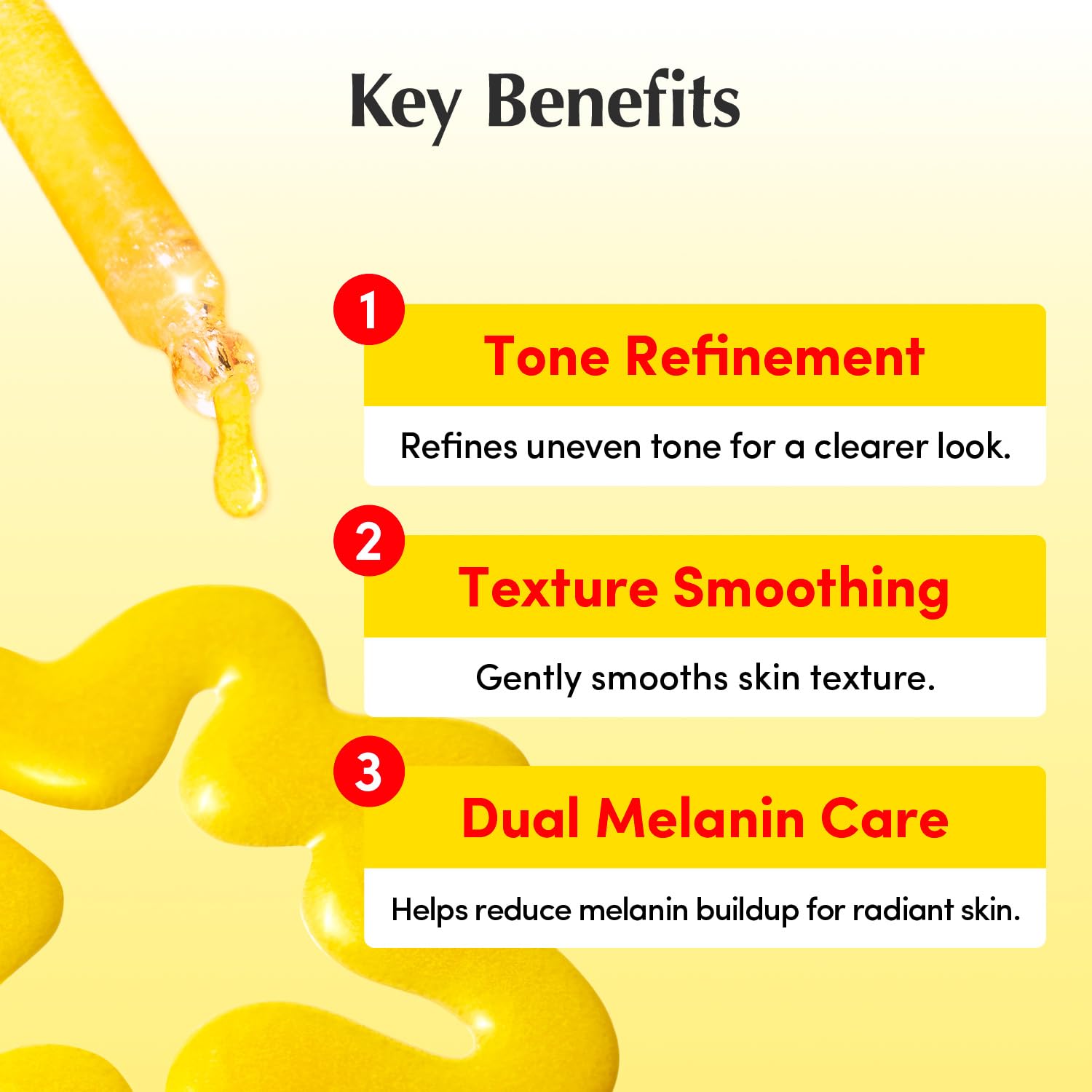 Vitamin Illuminating Serum – Niacinamide 4% + Brightening Vitamin C Face Serum with Hyaluronic Acid & Vitamin E – Dark Spot & Uneven Tone Care – Korean Skincare – 1.01 fl.oz - Image 3