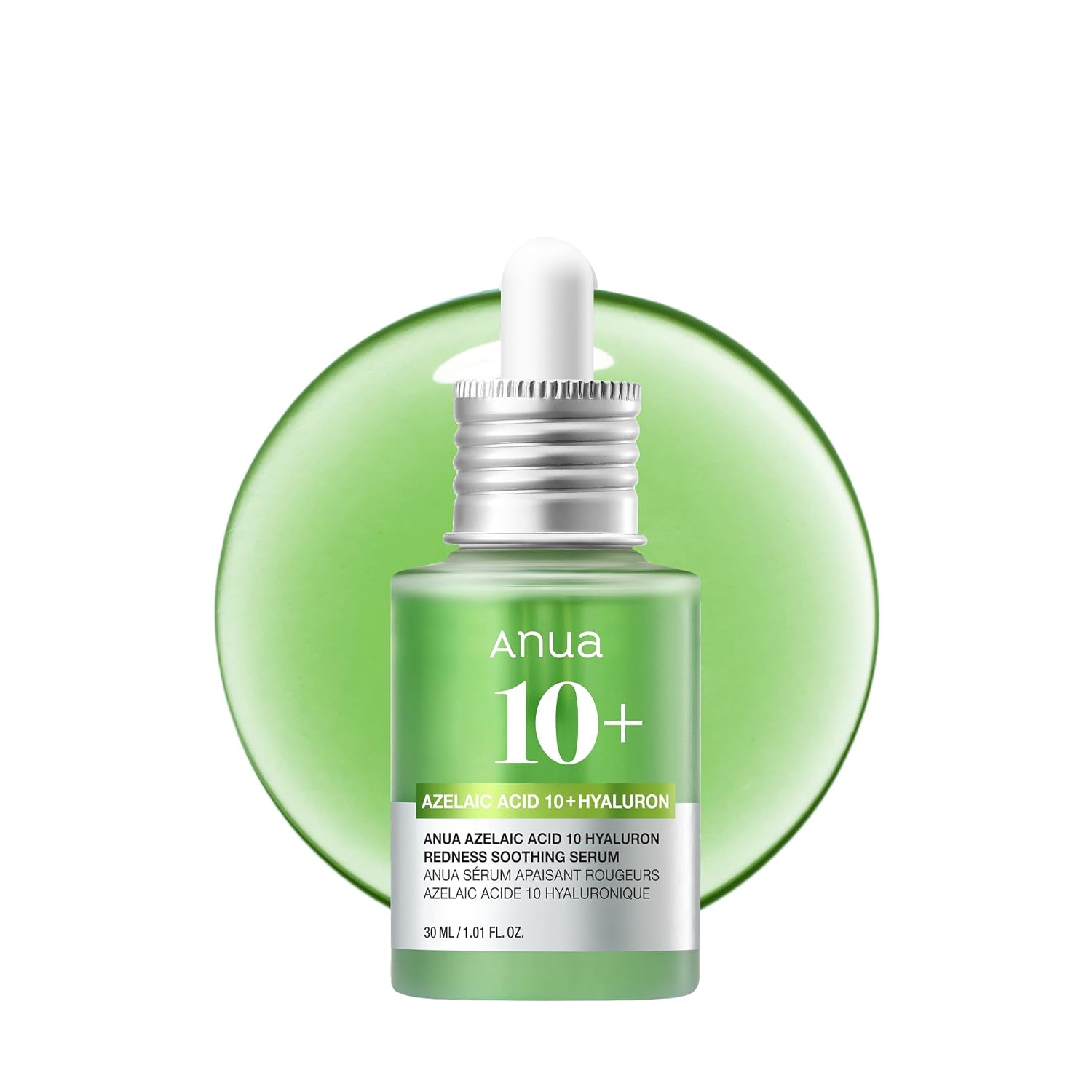 Azelaic Acid 10% + Hyaluron Redness Soothing Serum – Facial Serum for Blemish Prone & Oily Prone Skin – Lightweight & Hydrating Blemish Care with Hyaluronic Acid – Korean Skincare – 1.01 fl oz - Buy Online at SimraCart