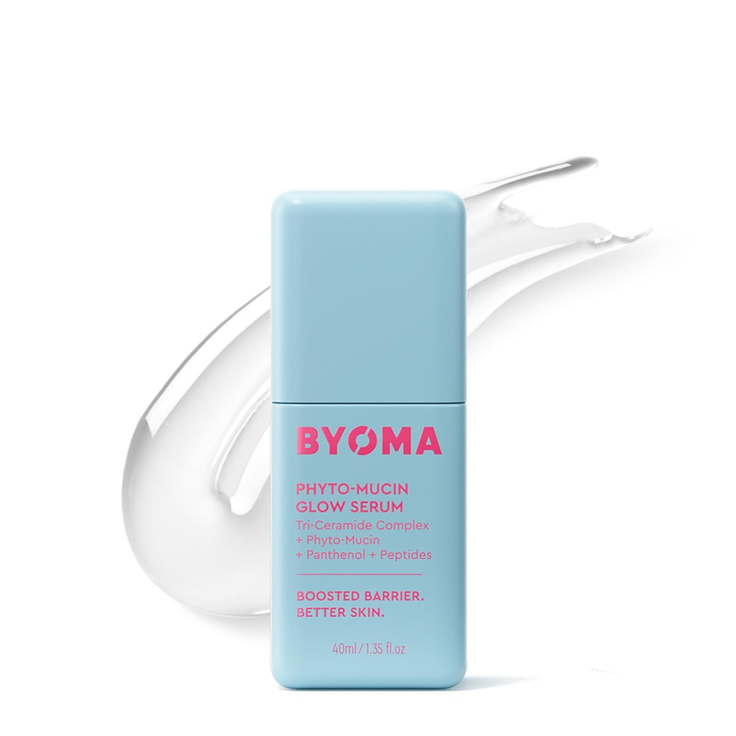 Phyto-Mucin Glow Serum – Mucin Face Serum for Glass Skin – Plumps, Primes and Hydrates – Flawless Primer and Makeup Base – Strengthens Skin Barrier – 1.35 fl.oz - Buy Online at SimraCart