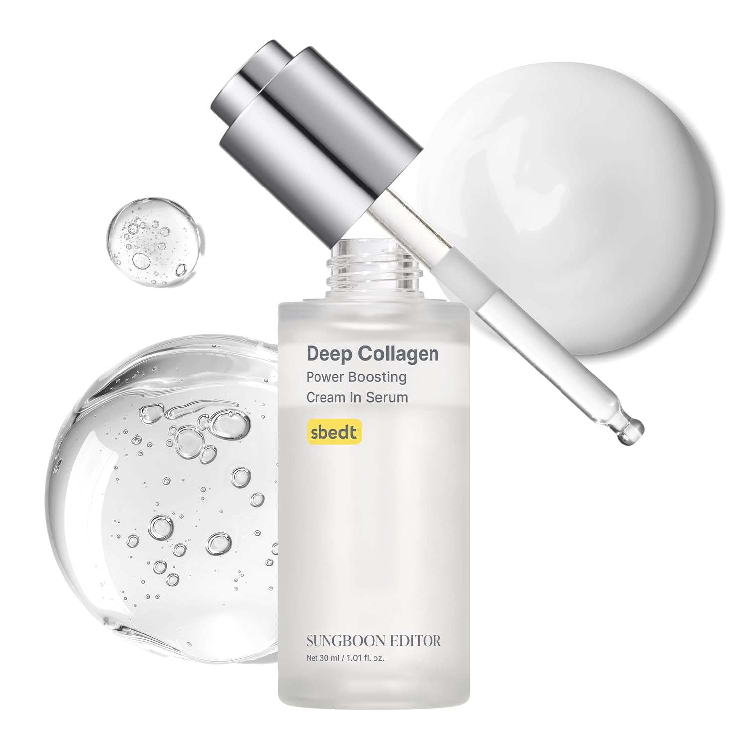 SUNGBOON EDITOR Deep Collagen Serum – 5% Volufiline + 58% Low Molecular Collagen + 2% Niacinamide – Hydrating and Smoothing Face Serum – Korean Skincare – 1.01 fl oz – Gifts for Women - Buy Online at SimraCart