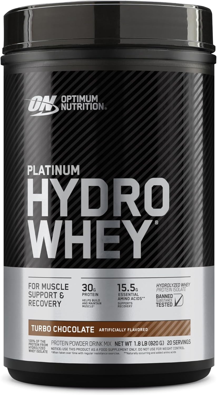 Optimum Nutrition Platinum Hydro Whey – Turbo Chocolate – 1.75 Pound - Buy Online at SimraCart