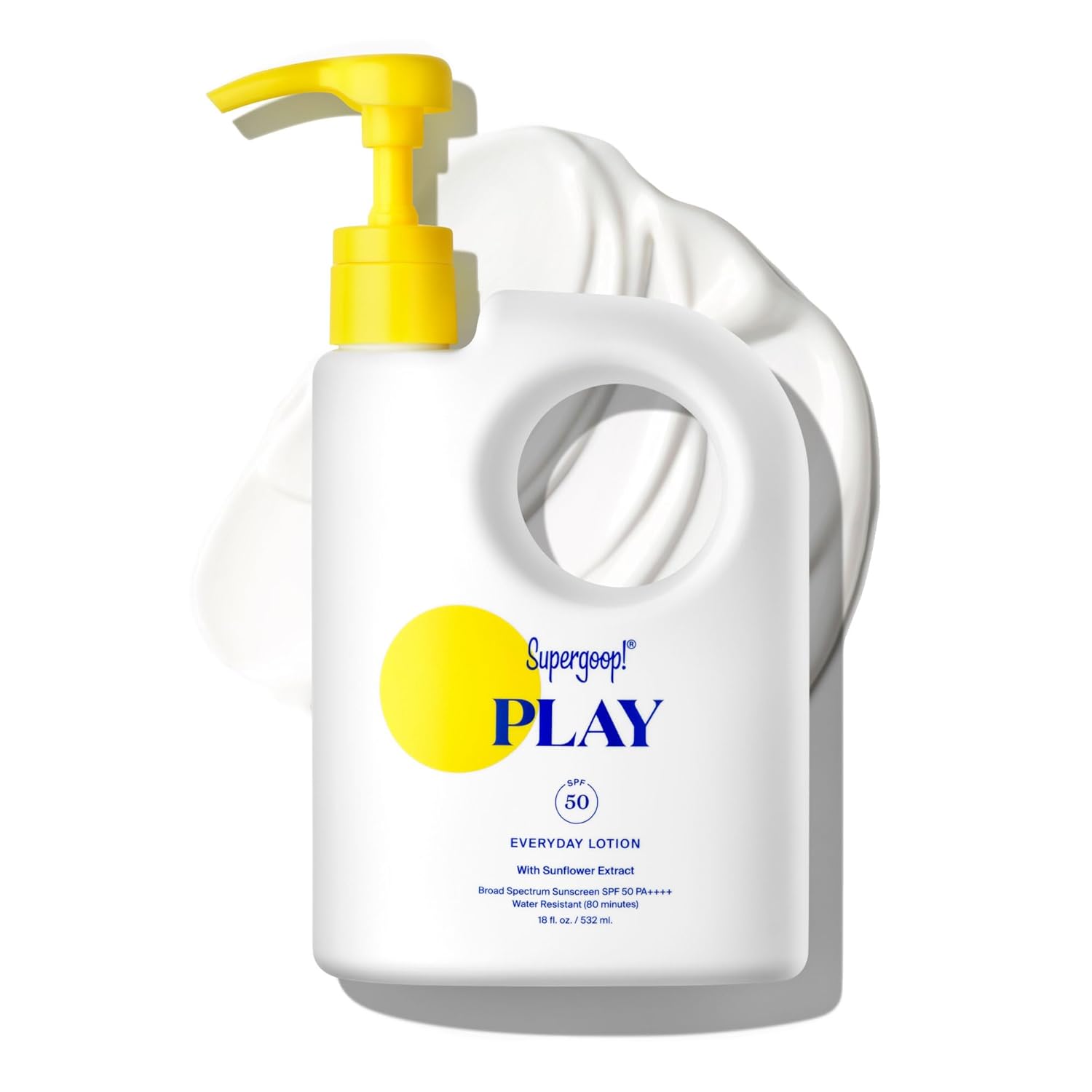 PLAY Everyday Lotion SPF 50 | Broad Spectrum Face & Body Sunscreen for Active Days | Fast Absorbing, Water & Sweat Resistant | Supergoop! - Buy Online at SimraCart