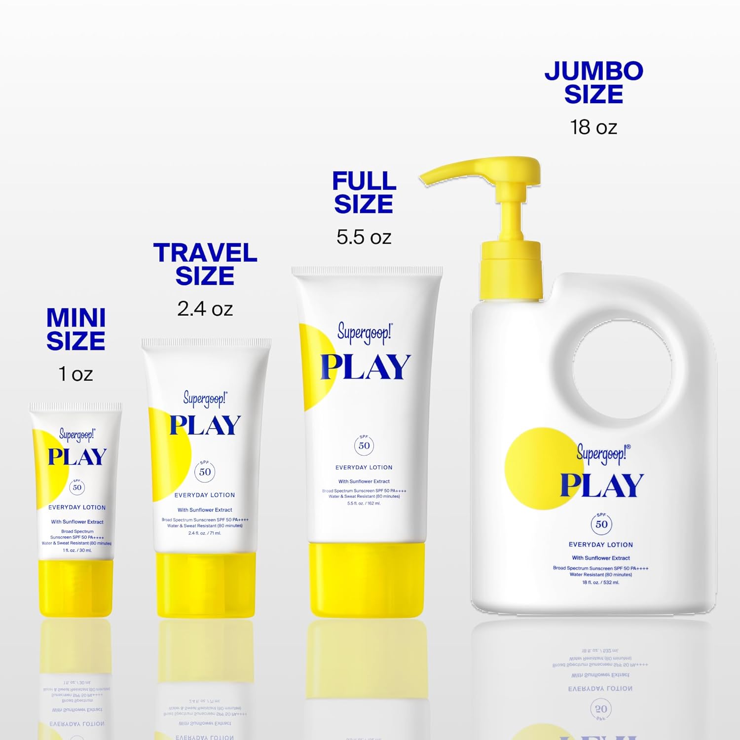 PLAY Everyday Lotion SPF 50 | Broad Spectrum Face & Body Sunscreen for Active Days | Fast Absorbing, Water & Sweat Resistant | Supergoop! - Image 6