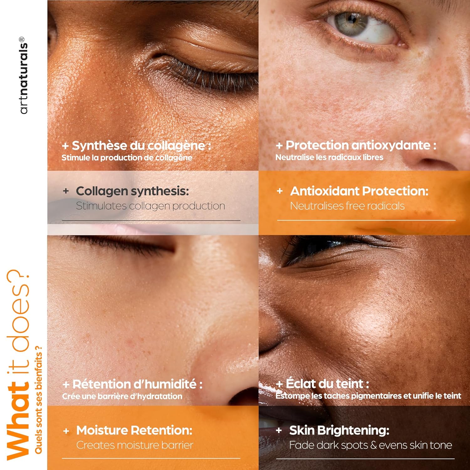 Anti-Aging Vitamin C Serum – 20% Vitamin C with Hyaluronic Acid & Vitamin E | Wrinkle Repair, Dark Spot & Sun Damage Corrector (30ml) - Image 5