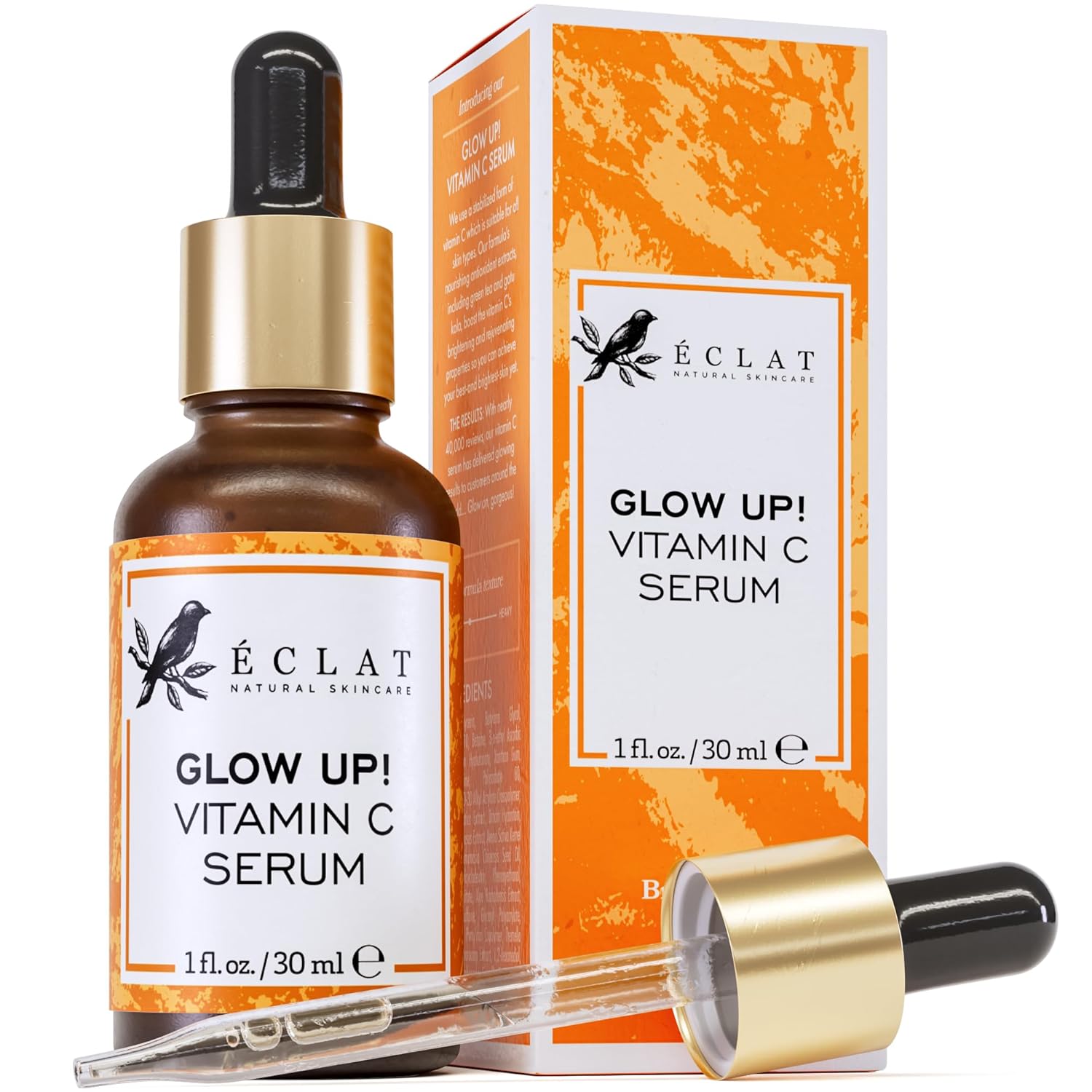 Vitamin C Serum for Dark Spots – Hyaluronic Acid, Ferulic Acid & Vitamin E | Anti-Aging, Skin Brightening Face Care (1 oz) - Buy Online at SimraCart