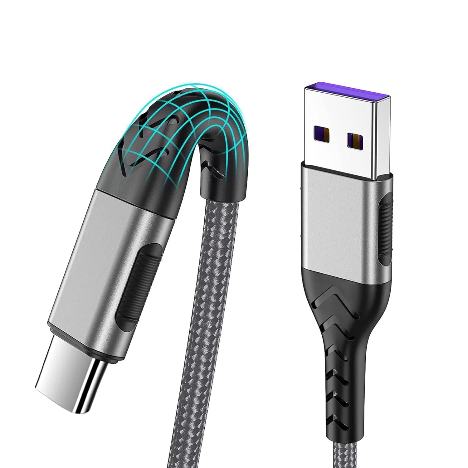 Usb C Cable, Upgraded 2pack 10ft Fast Usb Type C Charging Cable For Android/phone/pad/laptop, Type C Charger Braided Usb Cable Compatible With Iphone 17/16/15/pro/plus/max/samsung-silver - Best Deals USA | SimraCart