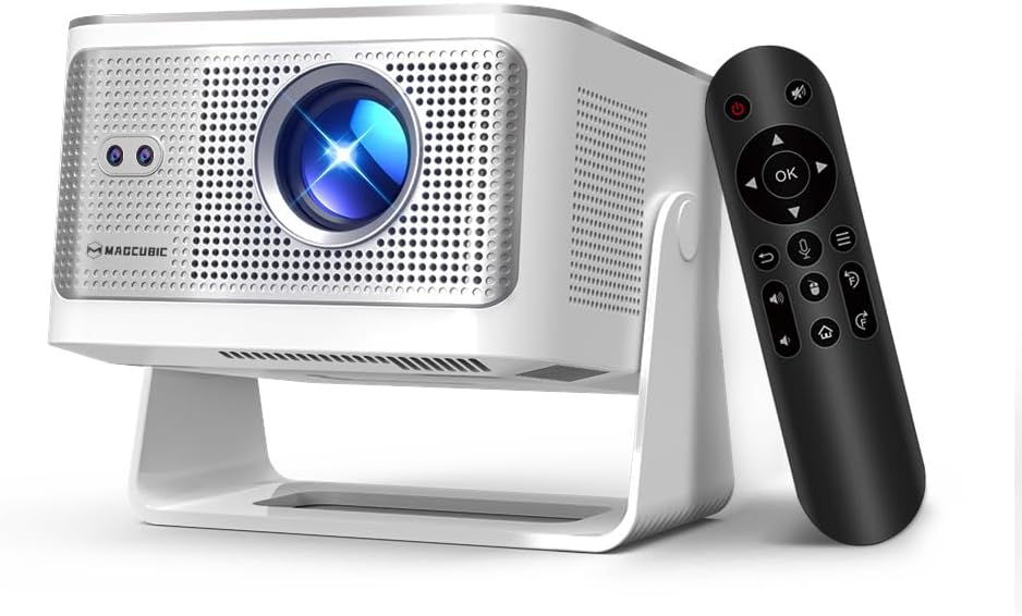 Magcubic Hy350max Smart Projector With 4k 8k Support, Mini Projector With Wifi6 And Bluetooth 5.4, 600 Ansi, Auto Focus & Obstacle Avoidance, 1080p Portable Movie Projector For Home Outdoor - Best Deals USA | SimraCart