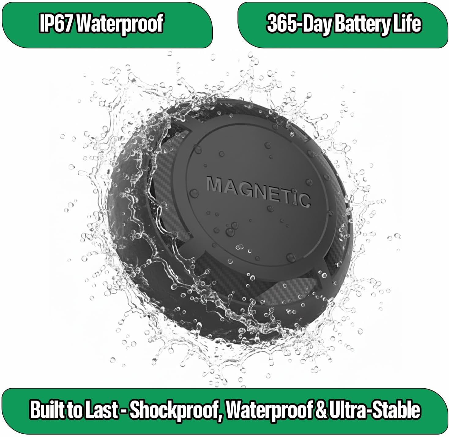 Magnetic Hidden GPS Tracker for Vehicles – 365‑Day Battery, Waterproof Car Locator, No Subscription, Android Compatible - Image 3