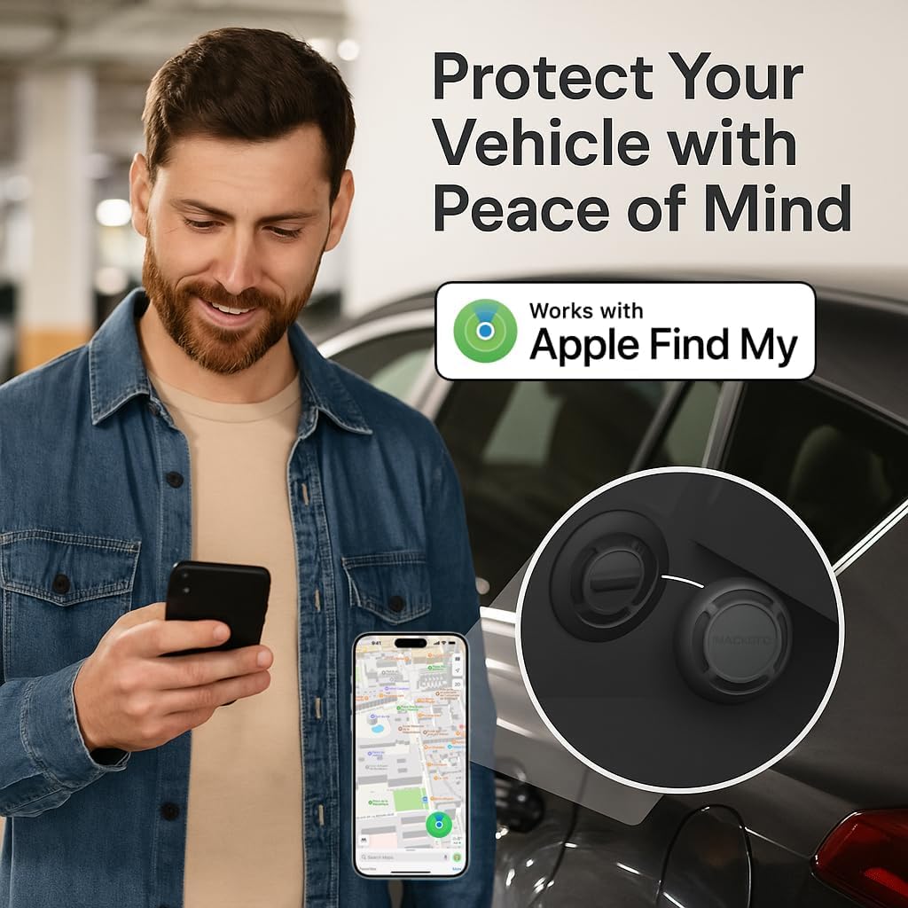 Magnetic Hidden GPS Tracker for Vehicles – 365‑Day Battery, Waterproof Car Locator, No Subscription, Android Compatible - Image 4
