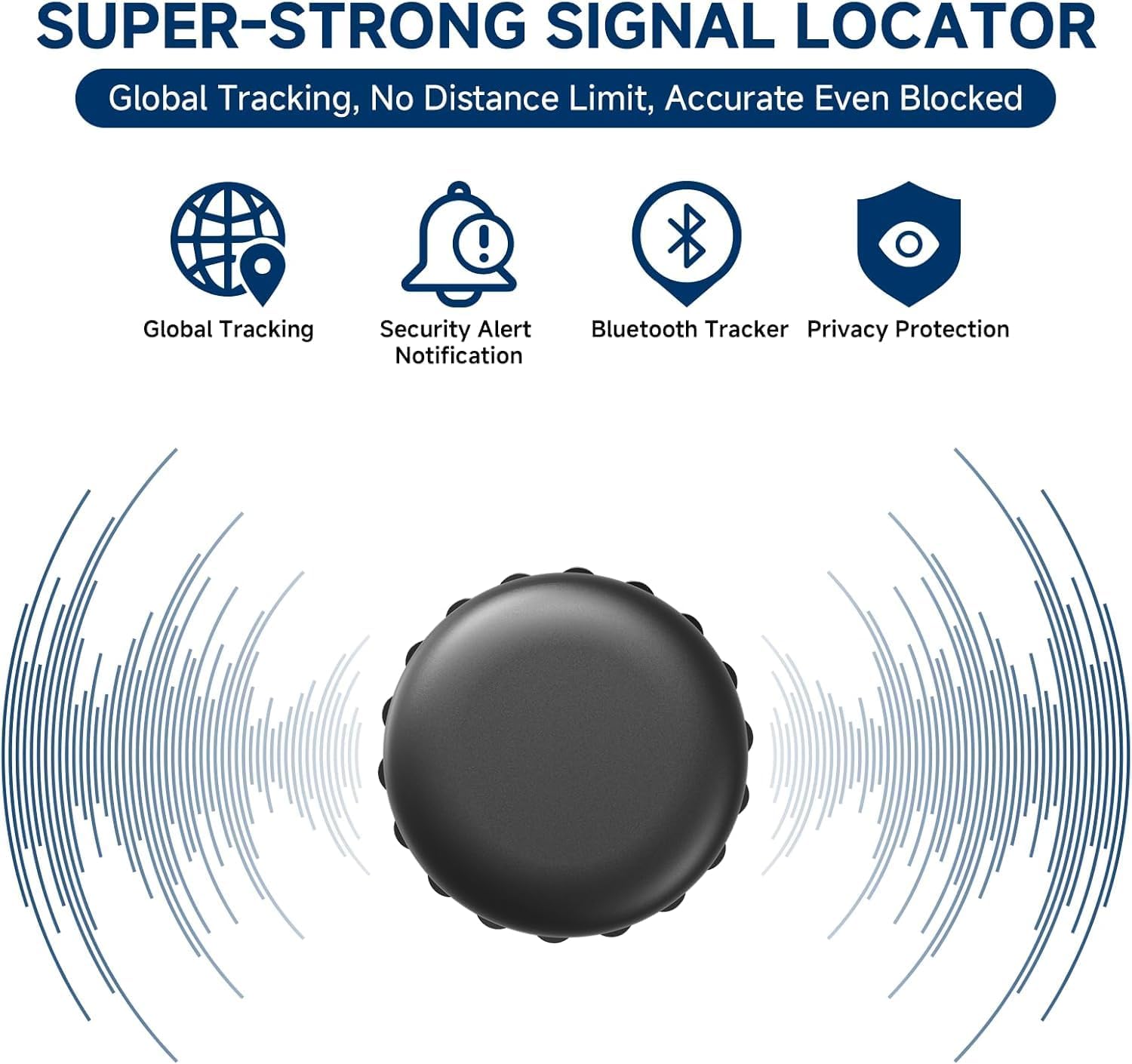 Mini GPS Tracker for Vehicles – Real‑Time Car Tracking Device, Strong Magnetic Anti‑Lost Locator, Waterproof, No Monthly Fee, Works with iOS & Android - Image 2
