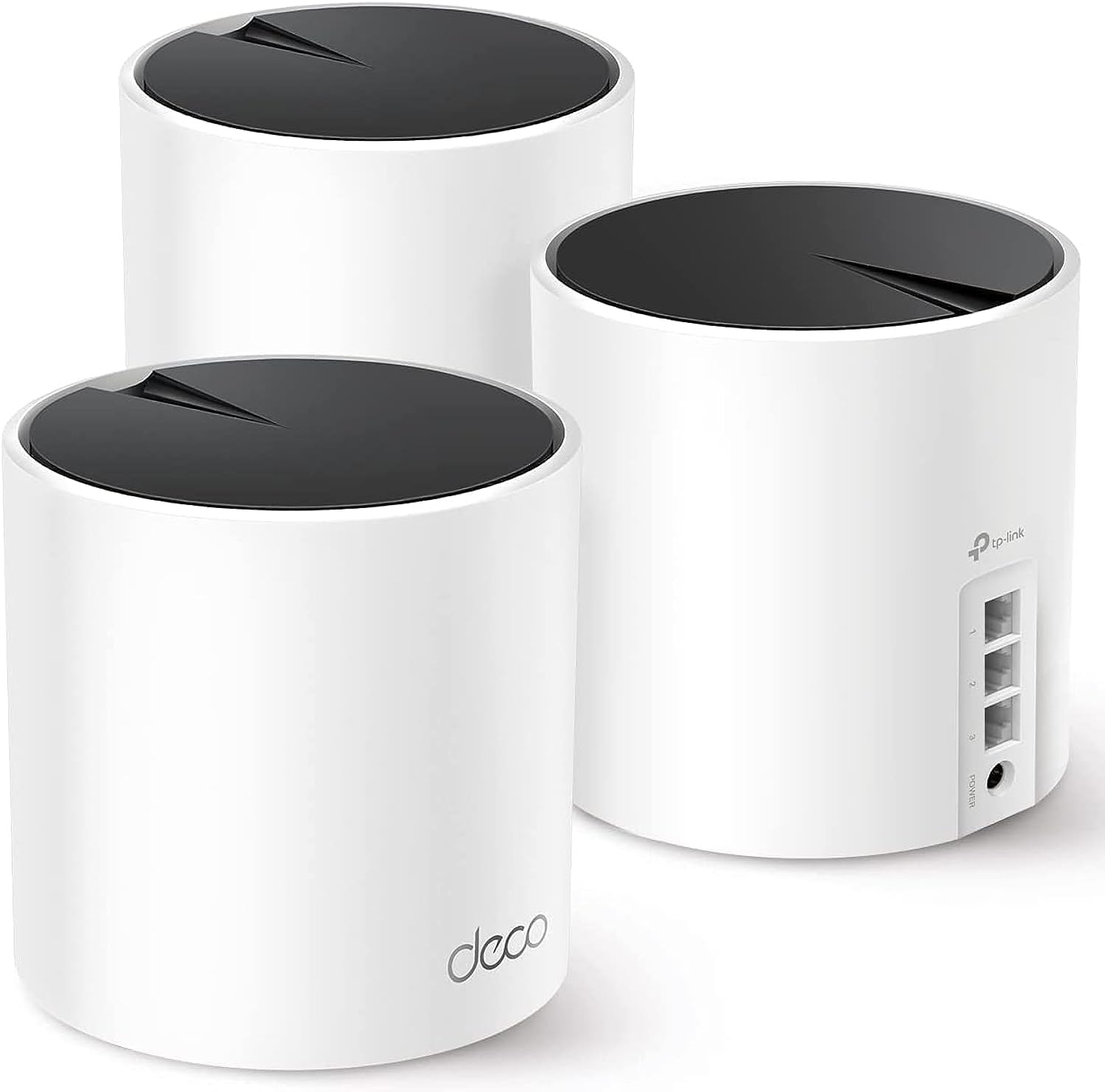 Deco X55 Ax3000 Wifi 6 Mesh System (3‑pack) – Covers 6,500 Sq.ft, Replaces Router & Extender, 3 Gigabit Ports Per Unit, Ethernet Backhaul Support - Best Deals USA | SimraCart