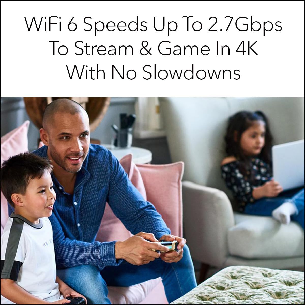 Nighthawk Modem Router Combo (CAX30) – DOCSIS 3.1 Cable Modem + WiFi 6 Router, AX2700 2.7Gbps Speeds, Compatible with Xfinity, Spectrum, Cox & More, Gigabit Wireless Internet - Image 3