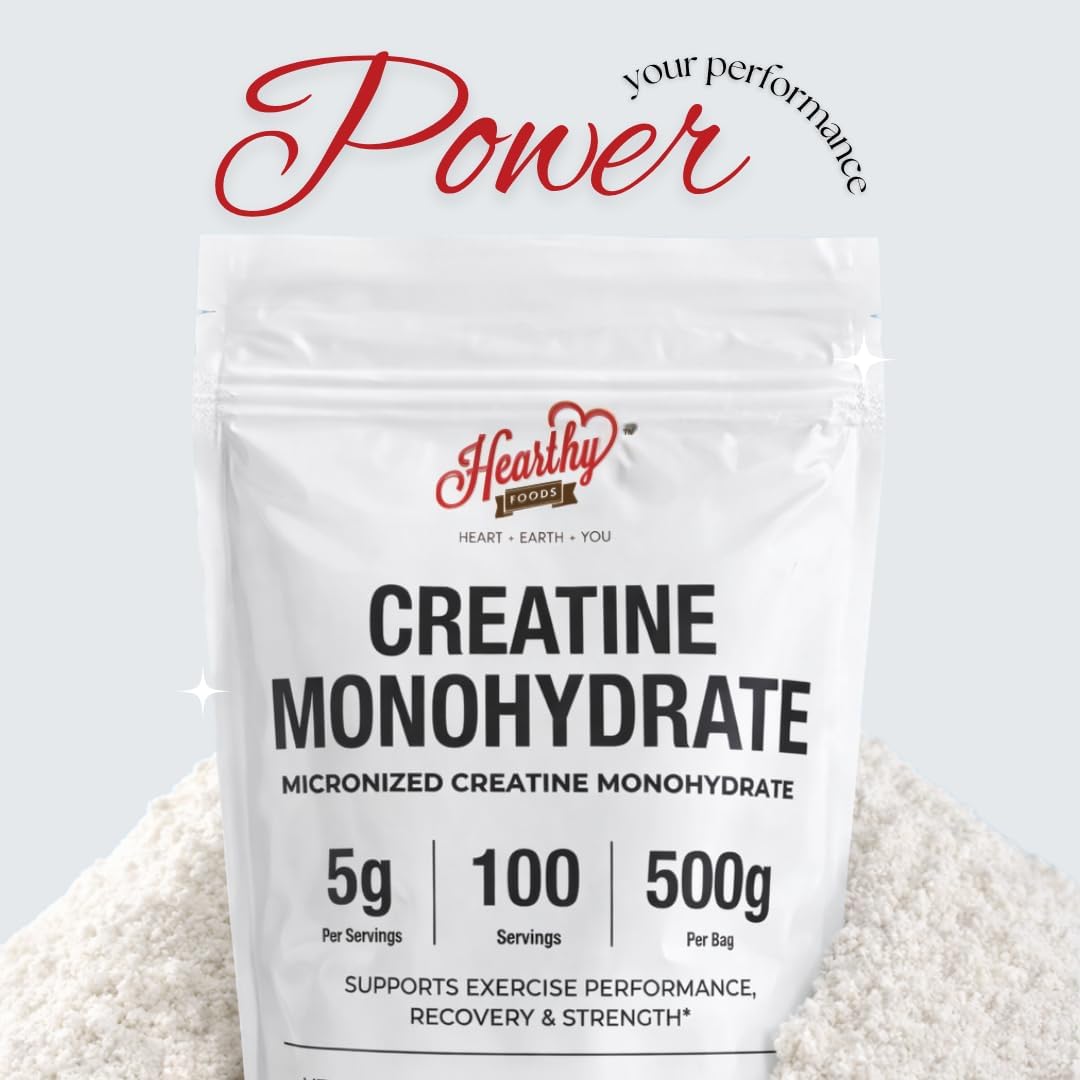 Creatine Monohydrate Micronized Powder 500G - 100 Servings, 5000mg Per Serving (5g) - for Men & Women Muscle Growth & Recovery - UNFLAVORED - Image 6