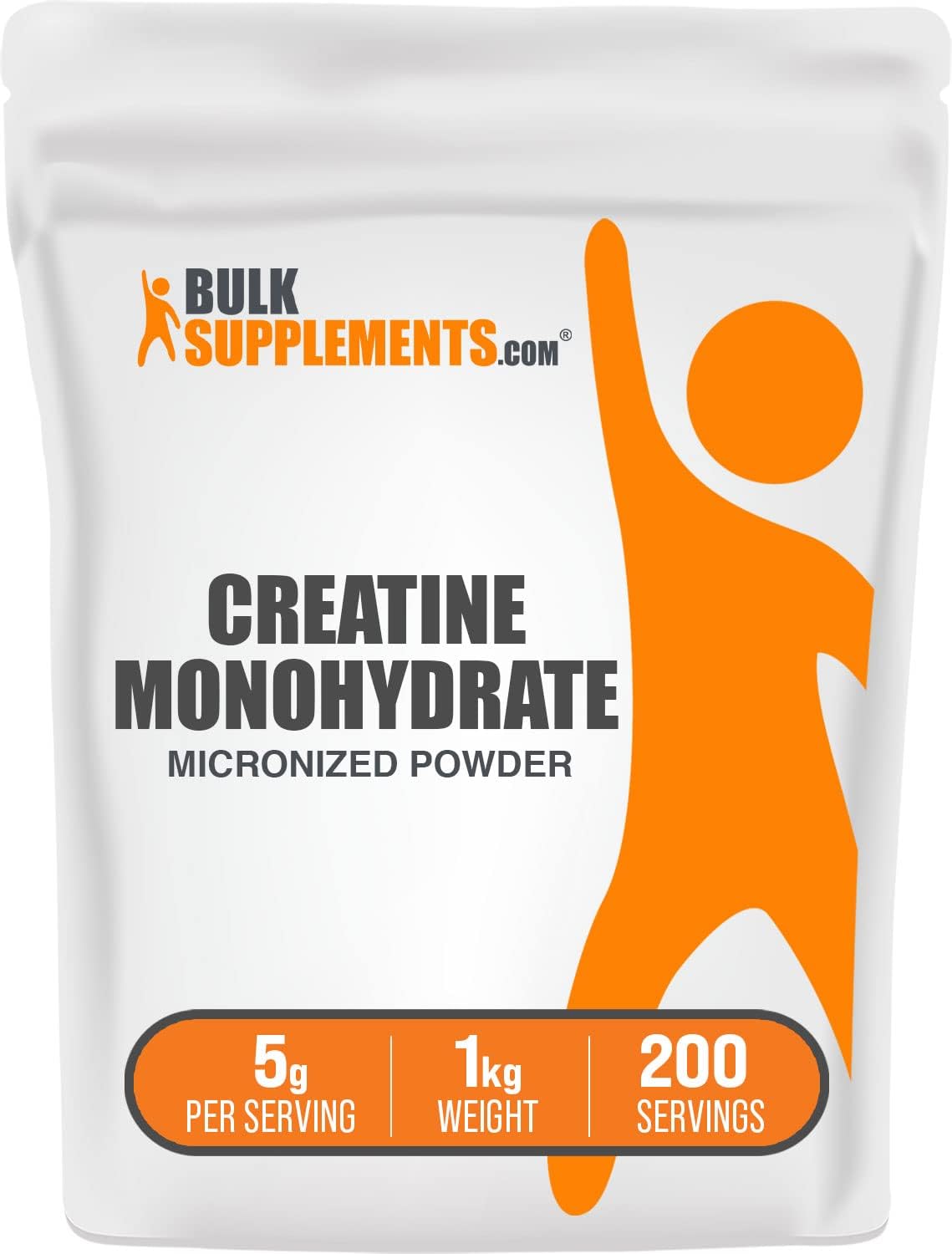 Creatine Monohydrate Powder - Micronized Creatine Powder, Unflavored - Pure & Gluten Free, 5g (5000mg) per Serving, 1kg (2.2 lbs) (Pack of 1) - Buy Online at SimraCart