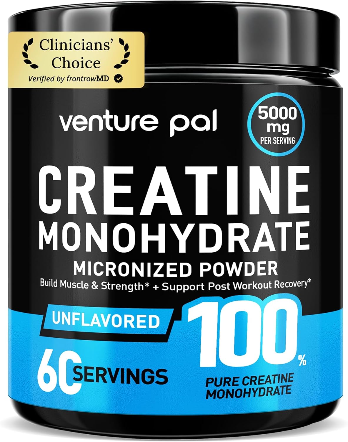 100% Pure Micronized Creatine Monohydrate Powder, Unflavored Creatine for Women & Men, Vegan, Keto, Gluten Free, 5 g (5000mg) per Serving, Creatina Monohidratada en Polvo - Buy Online at SimraCart