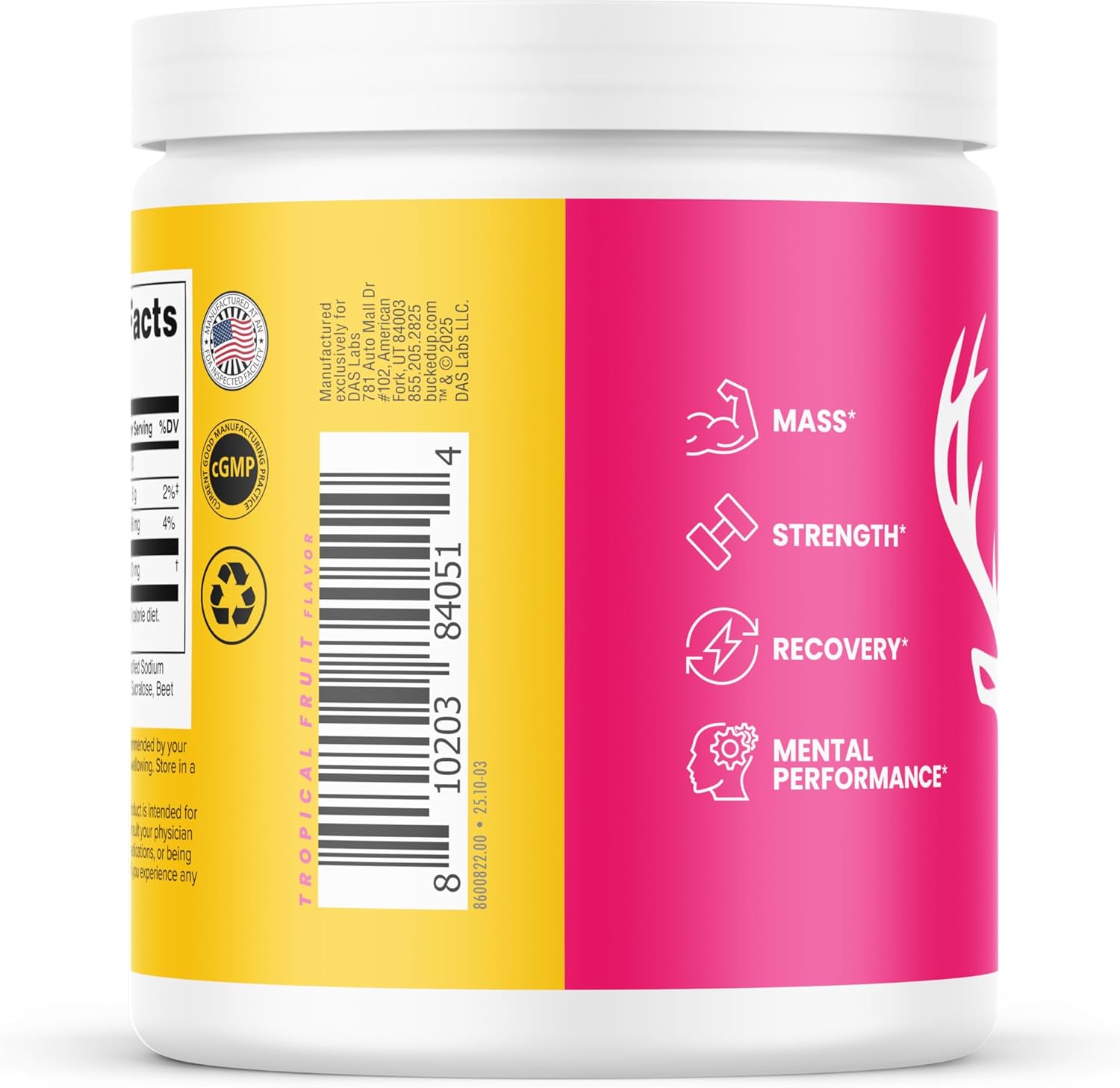 Creatine Candy Tropical Blast – Micronized Creatine Monohydrate, 120 Chewable Tablets (24 Servings), Fizzy Creatine, No Water Needed, Non‑GMO, Gluten‑Free, 3rd Party Tested - Image 4