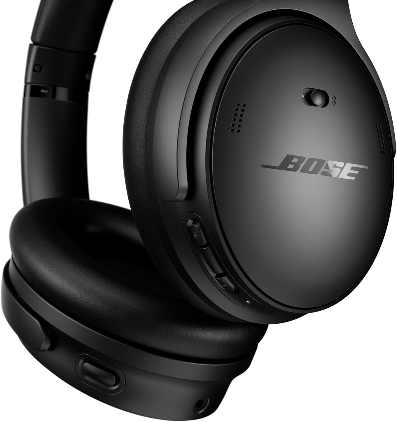 QuietComfort Wireless Bluetooth Headphones – Active Noise Cancelling Over‑Ear, Deep Bass, Mic, USB‑C Charging, 24 Hours Playtime, Black - Image 4