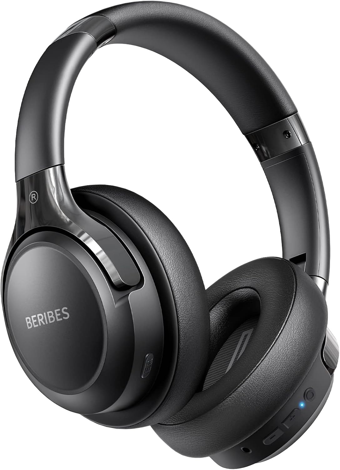 Bluetooth Over‑Ear Headphones – 65H Playtime, 6 EQ Music Modes, HiFi Stereo, Deep Bass, Foldable Lightweight Wireless Headset with Microphone for Home, Office, Cellphone & PC - Buy Online at SimraCart