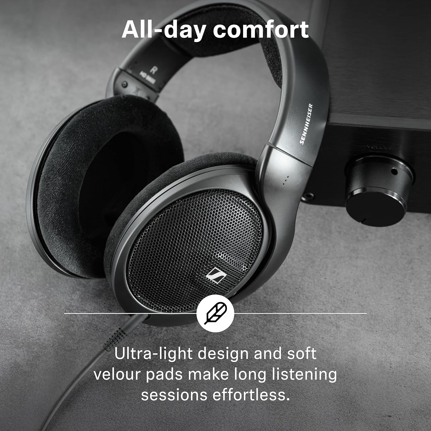 HD 560S Open‑Back Over‑Ear Wired Headphones – Neutral, Natural Sound for Music, Gaming &amp; Content Creation, Black - Image 6