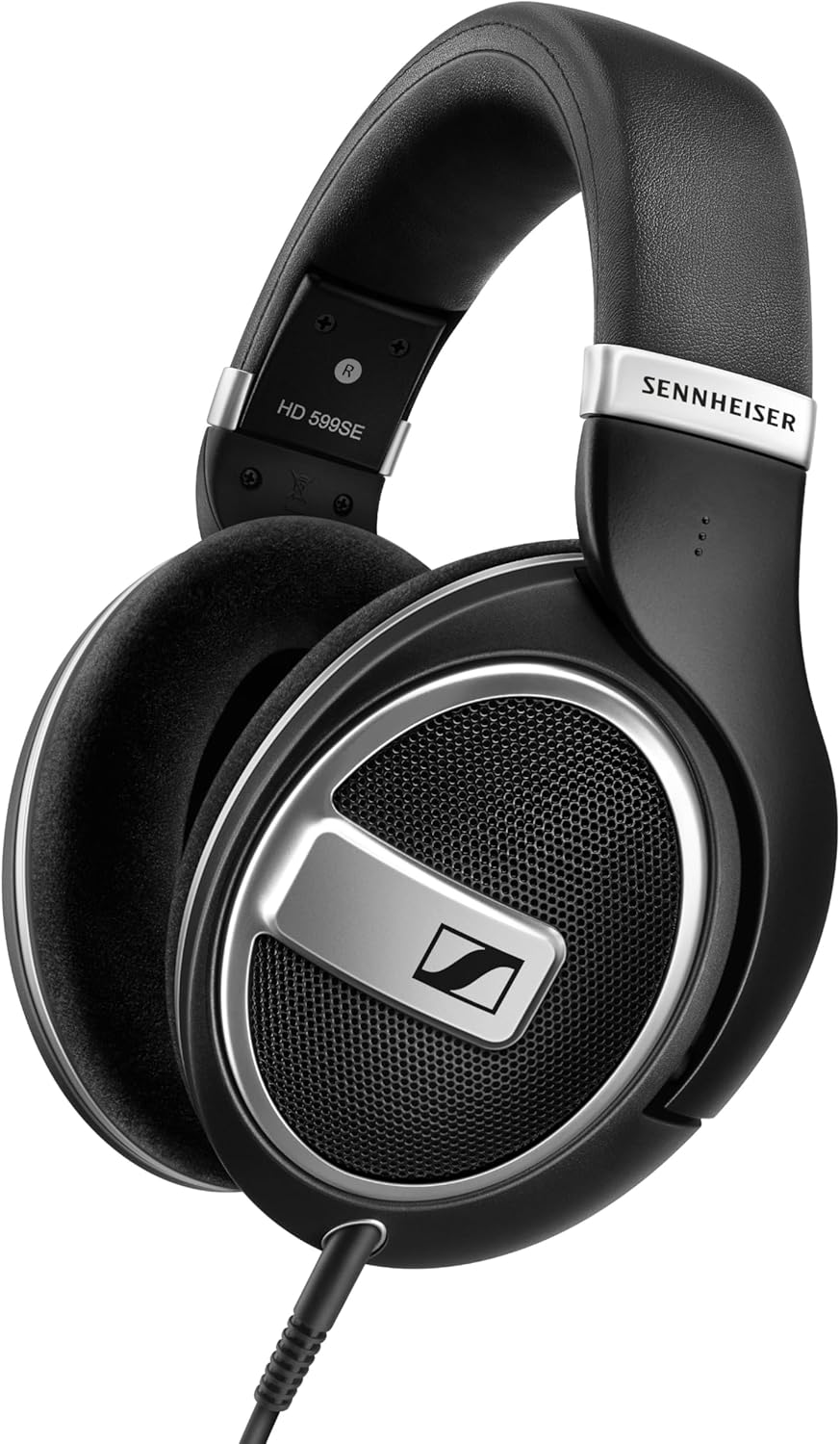 HD 599 SE Open‑Back Over‑Ear Wired Headphones – Premium Design, Balanced Natural Audio, Comfortable Fit for Music, Gaming, School & Work, Black - Buy Online at SimraCart