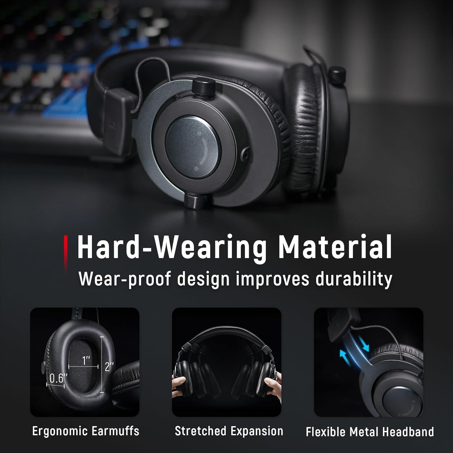 and 50mm drivers for podcasting