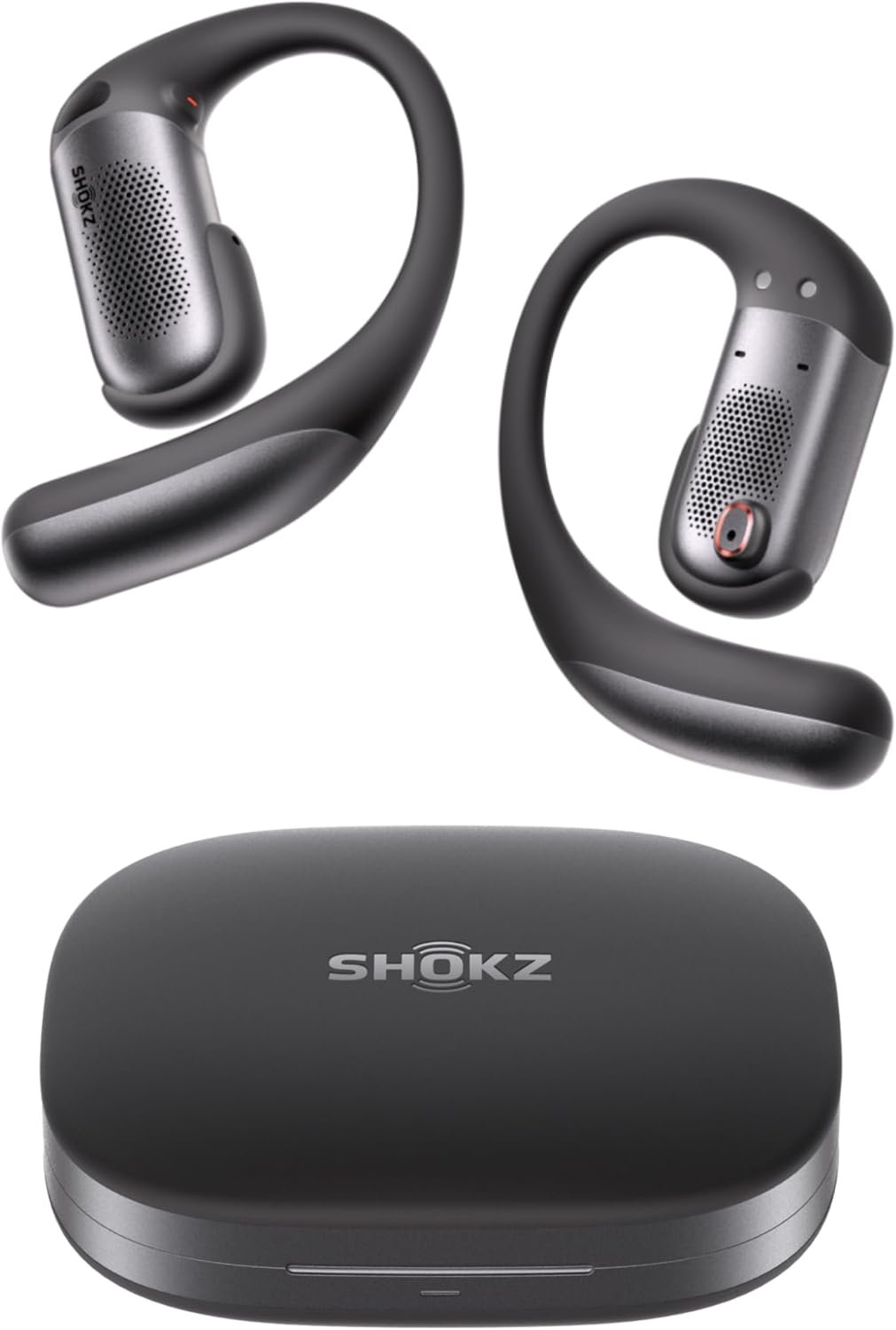OpenFit Pro – Open-Ear True Wireless Earbuds with Dolby Atmos, Deep Bass, 50H Playtime, AI-Powered Clear Calls, Bluetooth 6.1, IP55 (Black) - Buy Online at SimraCart