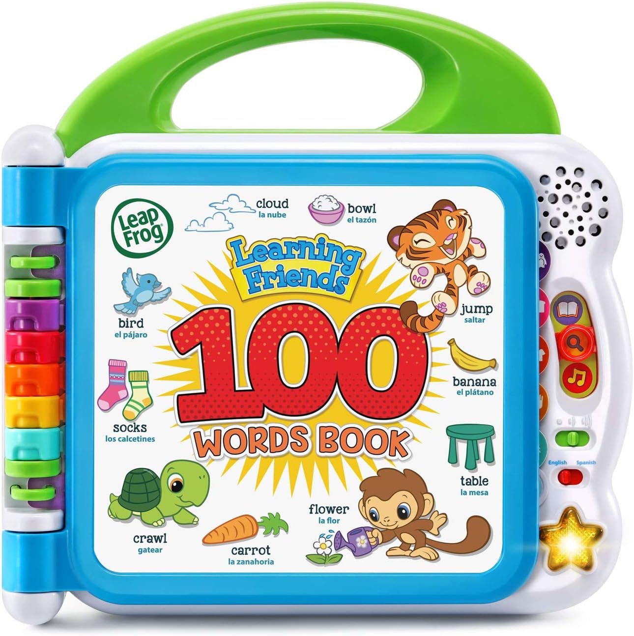 Learning Friends 100 Words Book – First Words Picture Book for Toddlers, Educational Vocabulary Board Book for Babies & Kids - Buy Online at SimraCart