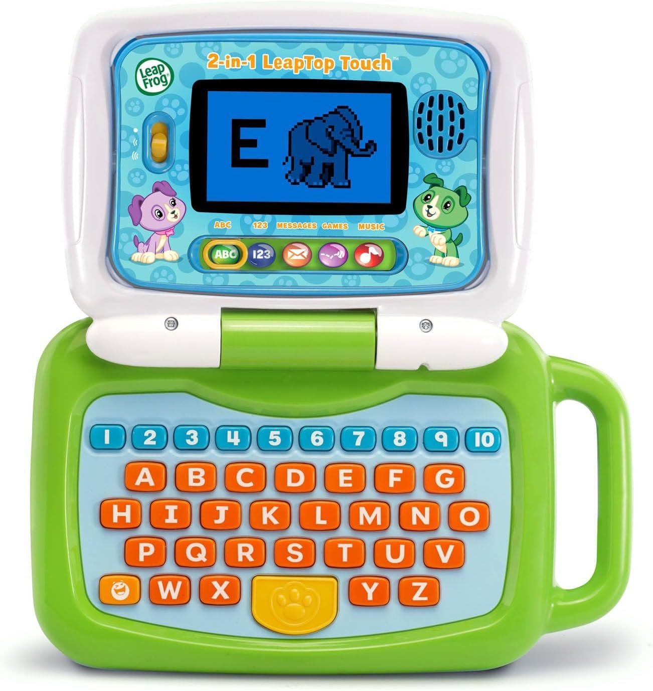 2-in-1 LeapTop Touch – Educational Laptop & Tablet Learning Toy for Kids, Interactive Touchscreen ABC, Numbers & Alphabet Learning Device - Buy Online at SimraCart