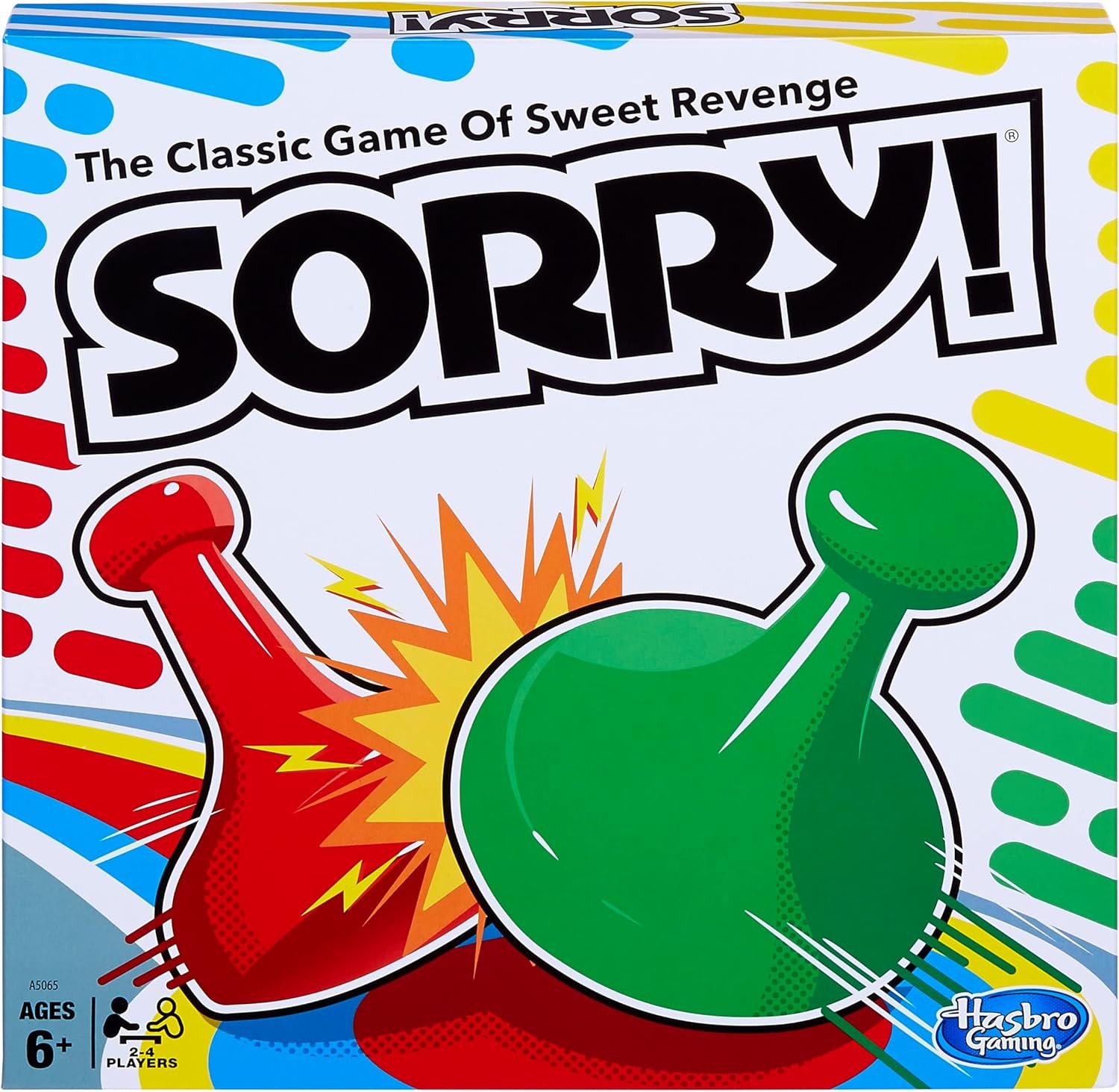 Sorry! Board Game – Classic Hasbro Family Board Game for Kids Ages 6 and Up, 4 Pawns Included - Buy Online at SimraCart
